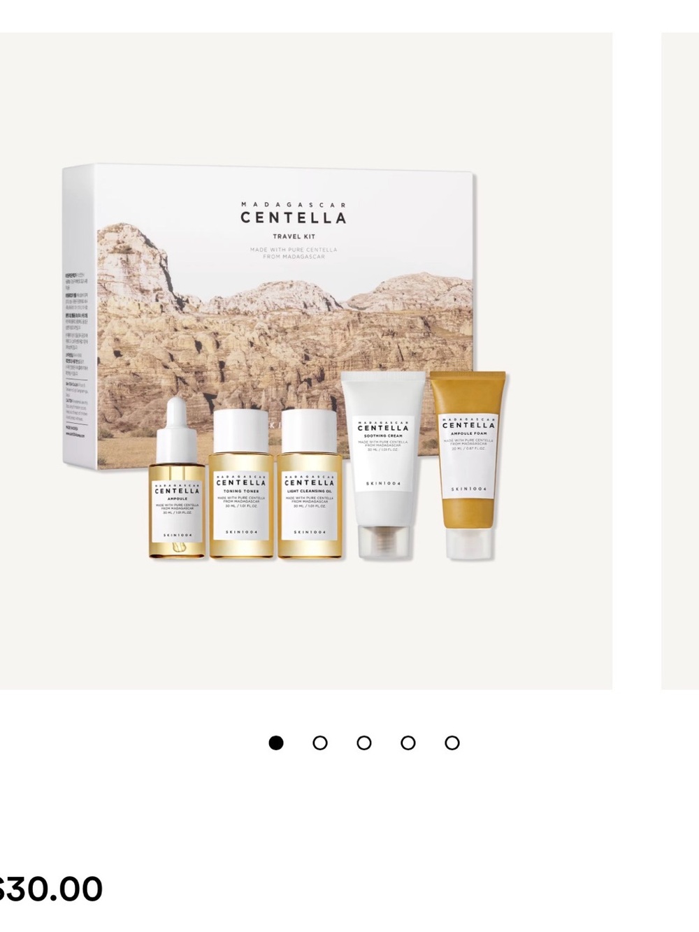 Skin1004 centella travel kit